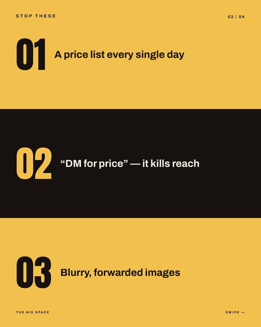 7 posts to stop making today — slide 2 of 4